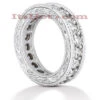 Diamond Platinum Eternity Band 2.40ct