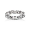 Diamond Platinum Eternity Band 2.96ct
