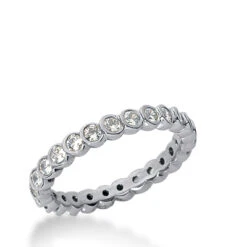 Platinum Diamond Eternity Band 0.75ct
