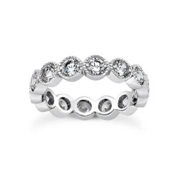Platinum Diamond Eternity Ring 2.10ct