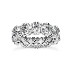 Platinum Diamond Eternity Ring 4.80ct